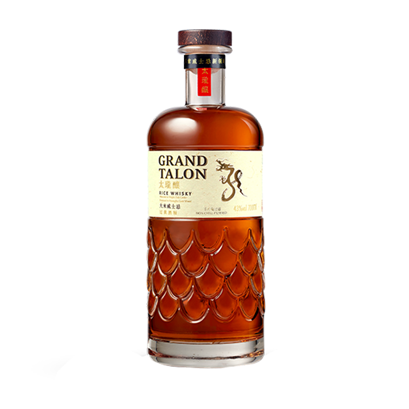 Grand Talon Rice Whisky  (batch #3)  太瓏釀大米威士忌 43%vol 700ml