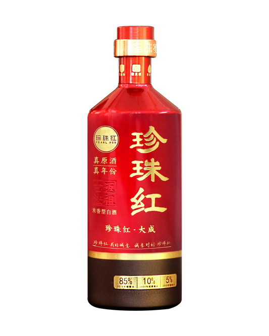 Pearl Red Epic Baijiu China rice aroma baijiu 52%vol 500ml珍珠红大成酒