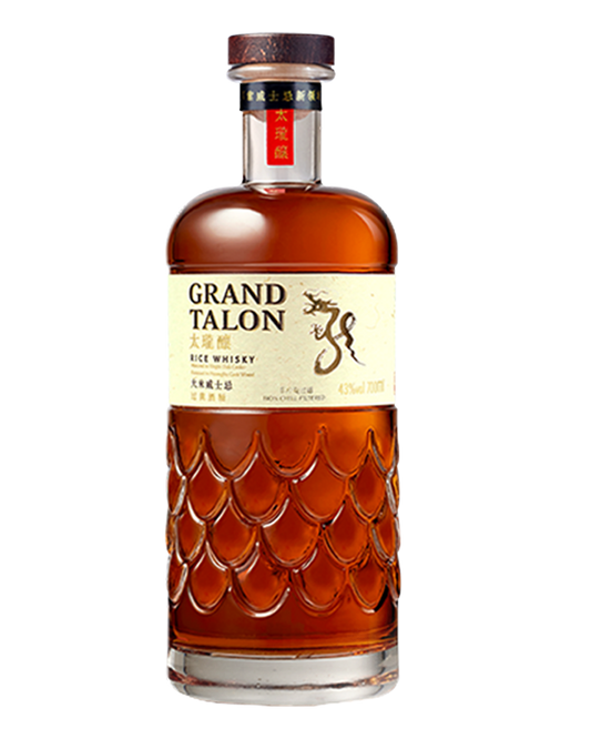 Grand Talon Rice Whisky  (batch #3)  太瓏釀大米威士忌 43%vol 700ml