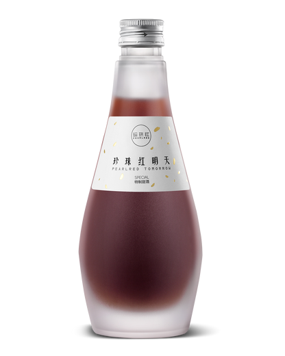 Pearl Red Tomorrow Rice Wine 珍珠红明天客家黄酒 Traditional rice wine with ginger aroma 16%vol 500ml