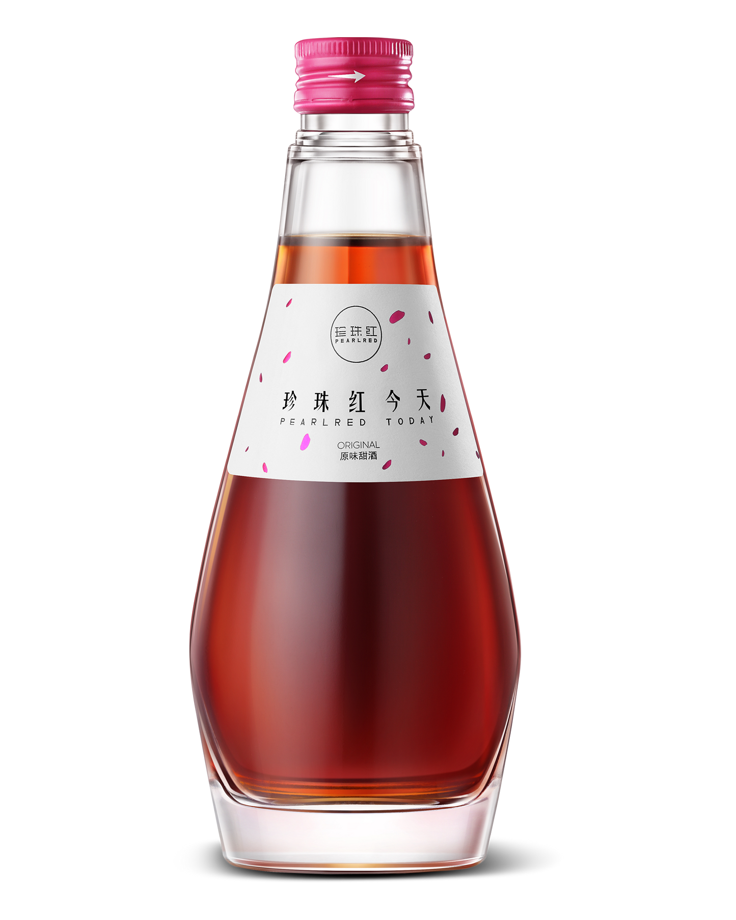 Pearl Red Today Rice Wine 珍珠红今天 China yellow wine with flower frangrance and honey sweet wine 14%vol 500ml