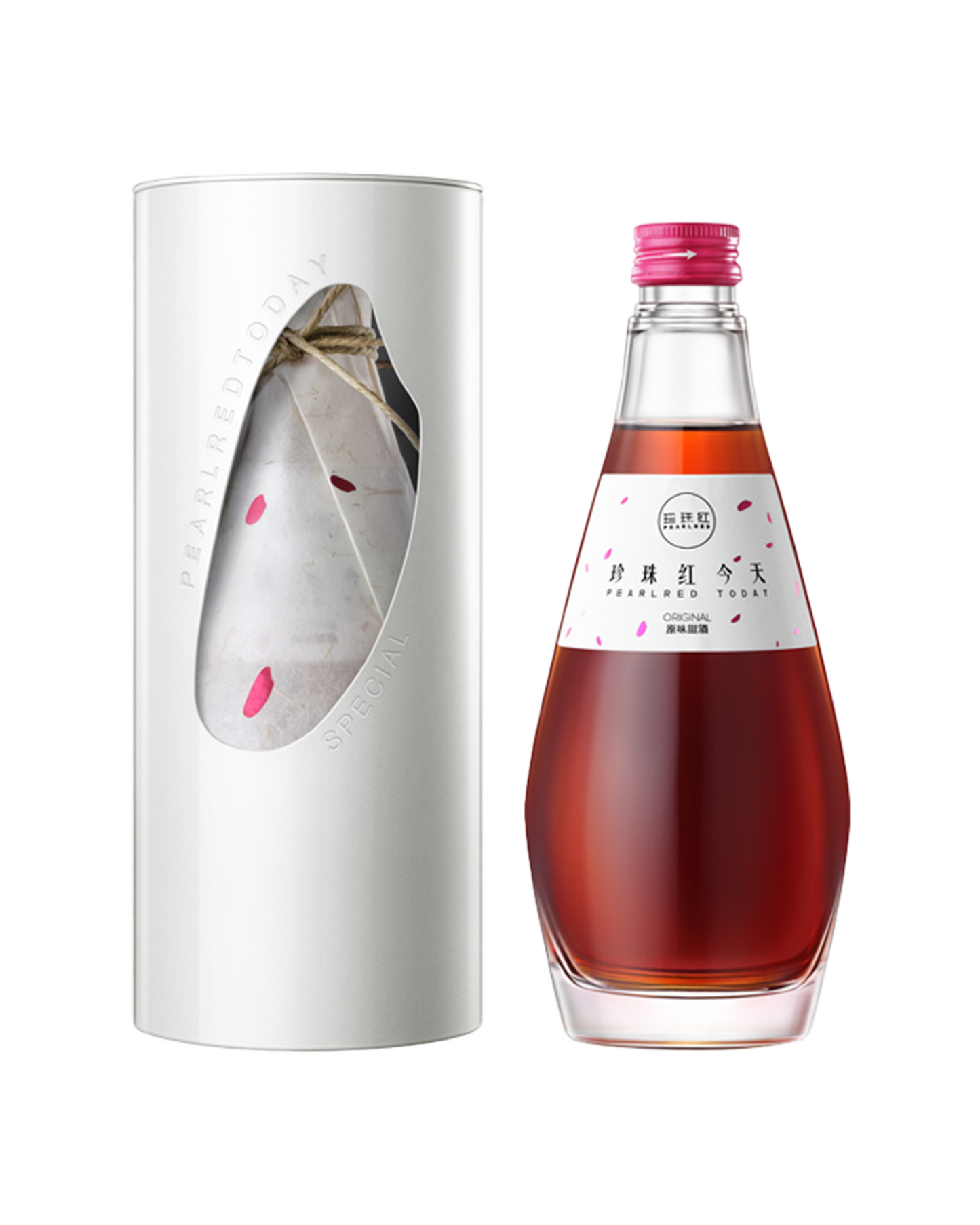 Pearl Red Today Rice Wine 珍珠红今天 China yellow wine with flower frangrance and honey sweet wine 14%vol 500ml